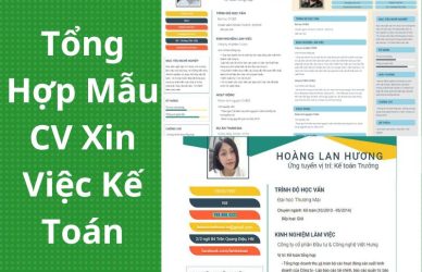 Tổng Hợp Mẫu CV Xin Việc Kế Toán